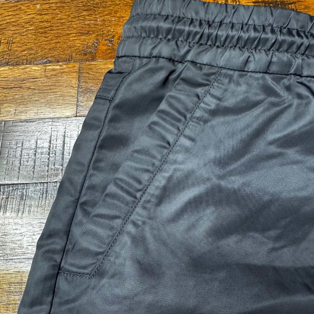 Twenty Four New York Mens Black Drawstring Athletic Short Size Medium Patch Logo - Picture 7 of 10